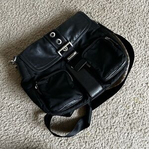 Black Prada Messenger Bag